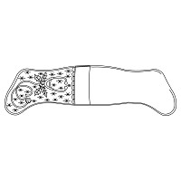stocking nurse blank cuff 002